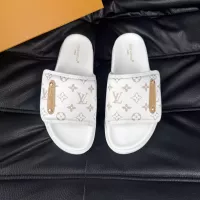 Cheap Louis Vuitton Slippers For Men #1330833 Replica Wholesale [$56.00 USD] [ITEM#1330833] on Replica Louis Vuitton Slippers
