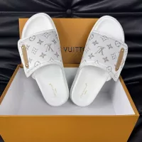 Cheap Louis Vuitton Slippers For Men #1330833 Replica Wholesale [$56.00 USD] [ITEM#1330833] on Replica Louis Vuitton Slippers