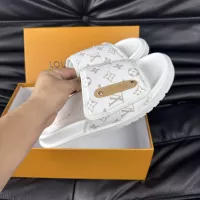 Cheap Louis Vuitton Slippers For Men #1330833 Replica Wholesale [$56.00 USD] [ITEM#1330833] on Replica Louis Vuitton Slippers