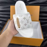 Cheap Louis Vuitton Slippers For Men #1330833 Replica Wholesale [$56.00 USD] [ITEM#1330833] on Replica Louis Vuitton Slippers