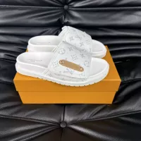 Cheap Louis Vuitton Slippers For Men #1330834 Replica Wholesale [$56.00 USD] [ITEM#1330834] on Replica Louis Vuitton Slippers