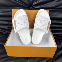 Cheap Louis Vuitton Slippers For Men #1330834 Replica Wholesale [$56.00 USD] [ITEM#1330834] on Replica Louis Vuitton Slippers