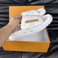 Cheap Louis Vuitton Slippers For Men #1330834 Replica Wholesale [$56.00 USD] [ITEM#1330834] on Replica Louis Vuitton Slippers