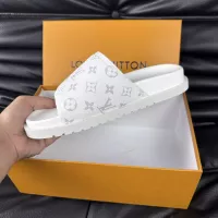 Cheap Louis Vuitton Slippers For Men #1330834 Replica Wholesale [$56.00 USD] [ITEM#1330834] on Replica Louis Vuitton Slippers