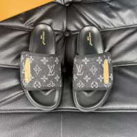 Cheap Louis Vuitton Slippers For Men #1330835 Replica Wholesale [$56.00 USD] [ITEM#1330835] on Replica Louis Vuitton Slippers