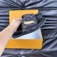 Cheap Louis Vuitton Slippers For Men #1330835 Replica Wholesale [$56.00 USD] [ITEM#1330835] on Replica Louis Vuitton Slippers
