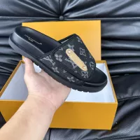 Cheap Louis Vuitton Slippers For Men #1330835 Replica Wholesale [$56.00 USD] [ITEM#1330835] on Replica Louis Vuitton Slippers