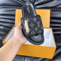 Cheap Louis Vuitton Slippers For Men #1330835 Replica Wholesale [$56.00 USD] [ITEM#1330835] on Replica Louis Vuitton Slippers