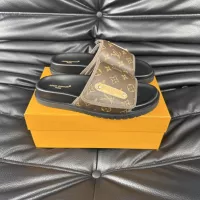 Cheap Louis Vuitton Slippers For Men #1330836 Replica Wholesale [$56.00 USD] [ITEM#1330836] on Replica Louis Vuitton Slippers