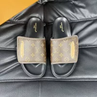 Cheap Louis Vuitton Slippers For Men #1330836 Replica Wholesale [$56.00 USD] [ITEM#1330836] on Replica Louis Vuitton Slippers