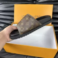 Cheap Louis Vuitton Slippers For Men #1330836 Replica Wholesale [$56.00 USD] [ITEM#1330836] on Replica Louis Vuitton Slippers