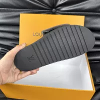 Cheap Louis Vuitton Slippers For Men #1330836 Replica Wholesale [$56.00 USD] [ITEM#1330836] on Replica Louis Vuitton Slippers