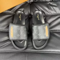 Cheap Louis Vuitton Slippers For Men #1330837 Replica Wholesale [$56.00 USD] [ITEM#1330837] on Replica Louis Vuitton Slippers