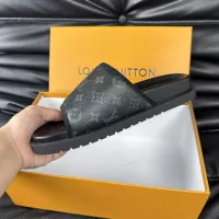 Cheap Louis Vuitton Slippers For Men #1330837 Replica Wholesale [$56.00 USD] [ITEM#1330837] on Replica Louis Vuitton Slippers