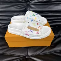 Cheap Louis Vuitton Slippers For Men #1330838 Replica Wholesale [$56.00 USD] [ITEM#1330838] on Replica Louis Vuitton Slippers