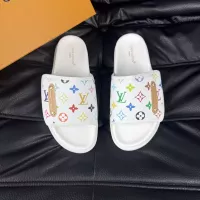 Cheap Louis Vuitton Slippers For Men #1330838 Replica Wholesale [$56.00 USD] [ITEM#1330838] on Replica Louis Vuitton Slippers