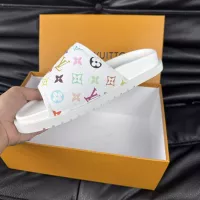 Cheap Louis Vuitton Slippers For Men #1330838 Replica Wholesale [$56.00 USD] [ITEM#1330838] on Replica Louis Vuitton Slippers