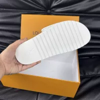 Cheap Louis Vuitton Slippers For Men #1330838 Replica Wholesale [$56.00 USD] [ITEM#1330838] on Replica Louis Vuitton Slippers