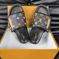 Cheap Louis Vuitton Slippers For Men #1330839 Replica Wholesale [$56.00 USD] [ITEM#1330839] on Replica Louis Vuitton Slippers