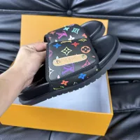 Cheap Louis Vuitton Slippers For Men #1330839 Replica Wholesale [$56.00 USD] [ITEM#1330839] on Replica Louis Vuitton Slippers