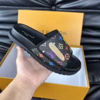 Cheap Louis Vuitton Slippers For Men #1330839 Replica Wholesale [$56.00 USD] [ITEM#1330839] on Replica Louis Vuitton Slippers