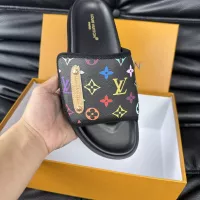 Cheap Louis Vuitton Slippers For Men #1330839 Replica Wholesale [$56.00 USD] [ITEM#1330839] on Replica Louis Vuitton Slippers