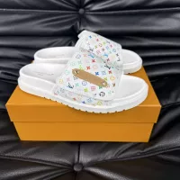 Cheap Louis Vuitton Slippers For Men #1330840 Replica Wholesale [$56.00 USD] [ITEM#1330840] on Replica Louis Vuitton Slippers
