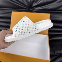 Cheap Louis Vuitton Slippers For Men #1330840 Replica Wholesale [$56.00 USD] [ITEM#1330840] on Replica Louis Vuitton Slippers