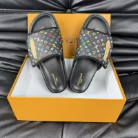 Cheap Louis Vuitton Slippers For Men #1330841 Replica Wholesale [$56.00 USD] [ITEM#1330841] on Replica Louis Vuitton Slippers