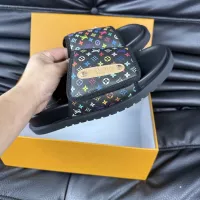 Cheap Louis Vuitton Slippers For Men #1330841 Replica Wholesale [$56.00 USD] [ITEM#1330841] on Replica Louis Vuitton Slippers