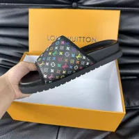 Cheap Louis Vuitton Slippers For Men #1330841 Replica Wholesale [$56.00 USD] [ITEM#1330841] on Replica Louis Vuitton Slippers
