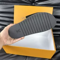 Cheap Louis Vuitton Slippers For Men #1330841 Replica Wholesale [$56.00 USD] [ITEM#1330841] on Replica Louis Vuitton Slippers