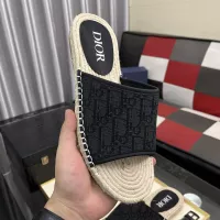 Cheap Christian Dior Slippers For Men #1330845 Replica Wholesale [$60.00 USD] [ITEM#1330845] on Replica Christian Dior Slippers