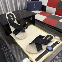 Cheap Christian Dior Slippers For Men #1330849 Replica Wholesale [$60.00 USD] [ITEM#1330849] on Replica Christian Dior Slippers