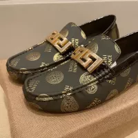 Cheap Versace Leather Shoes For Men #1330854 Replica Wholesale [$72.00 USD] [ITEM#1330854] on Replica Versace Leather Shoes