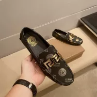 Cheap Versace Leather Shoes For Men #1330854 Replica Wholesale [$72.00 USD] [ITEM#1330854] on Replica Versace Leather Shoes