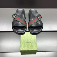 Cheap Gucci Slippers For Men #1330904 Replica Wholesale [$56.00 USD] [ITEM#1330904] on Replica Gucci Slippers