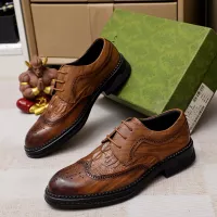Cheap Gucci Oxfords Shoes For Men #1330930 Replica Wholesale [$85.00 USD] [ITEM#1330930] on Replica Gucci Oxfords Shoes