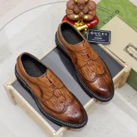 Cheap Gucci Oxfords Shoes For Men #1330930 Replica Wholesale [$85.00 USD] [ITEM#1330930] on Replica Gucci Oxfords Shoes