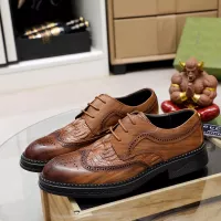Cheap Gucci Oxfords Shoes For Men #1330930 Replica Wholesale [$85.00 USD] [ITEM#1330930] on Replica Gucci Oxfords Shoes