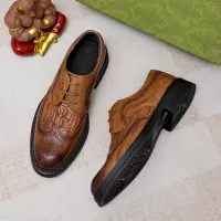 Cheap Gucci Oxfords Shoes For Men #1330930 Replica Wholesale [$85.00 USD] [ITEM#1330930] on Replica Gucci Oxfords Shoes