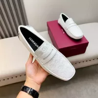 Cheap Salvatore Ferragamo Leather Shoes For Men #1330933 Replica Wholesale [$100.00 USD] [ITEM#1330933] on Replica Salvatore Ferragamo Leather Shoes