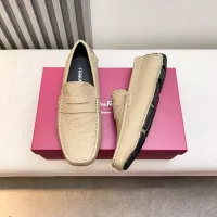 Cheap Salvatore Ferragamo Leather Shoes For Men #1330934 Replica Wholesale [$100.00 USD] [ITEM#1330934] on Replica Salvatore Ferragamo Leather Shoes