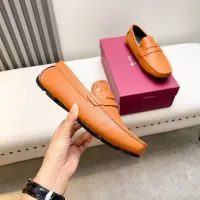Cheap Salvatore Ferragamo Leather Shoes For Men #1330935 Replica Wholesale [$100.00 USD] [ITEM#1330935] on Replica Salvatore Ferragamo Leather Shoes