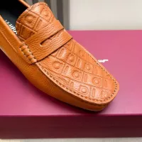 Cheap Salvatore Ferragamo Leather Shoes For Men #1330935 Replica Wholesale [$100.00 USD] [ITEM#1330935] on Replica Salvatore Ferragamo Leather Shoes