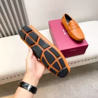 Cheap Salvatore Ferragamo Leather Shoes For Men #1330935 Replica Wholesale [$100.00 USD] [ITEM#1330935] on Replica Salvatore Ferragamo Leather Shoes