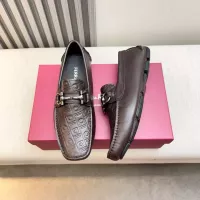 Cheap Salvatore Ferragamo Leather Shoes For Men #1330940 Replica Wholesale [$100.00 USD] [ITEM#1330940] on Replica Salvatore Ferragamo Leather Shoes