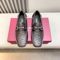 Cheap Salvatore Ferragamo Leather Shoes For Men #1330940 Replica Wholesale [$100.00 USD] [ITEM#1330940] on Replica Salvatore Ferragamo Leather Shoes