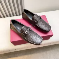 Cheap Salvatore Ferragamo Leather Shoes For Men #1330940 Replica Wholesale [$100.00 USD] [ITEM#1330940] on Replica Salvatore Ferragamo Leather Shoes