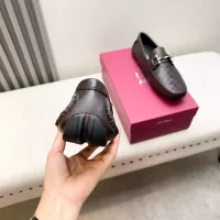 Cheap Salvatore Ferragamo Leather Shoes For Men #1330940 Replica Wholesale [$100.00 USD] [ITEM#1330940] on Replica Salvatore Ferragamo Leather Shoes